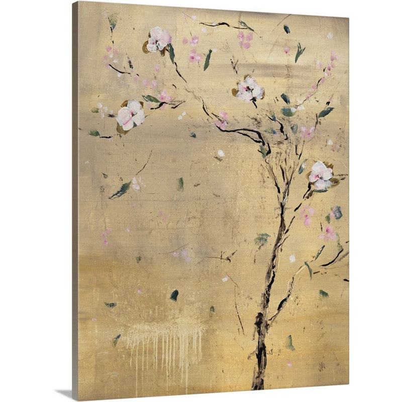 « fuji beauté i », peinture sur toile, Toile tendue, H 16 po x l 12 po x p 1,25 po