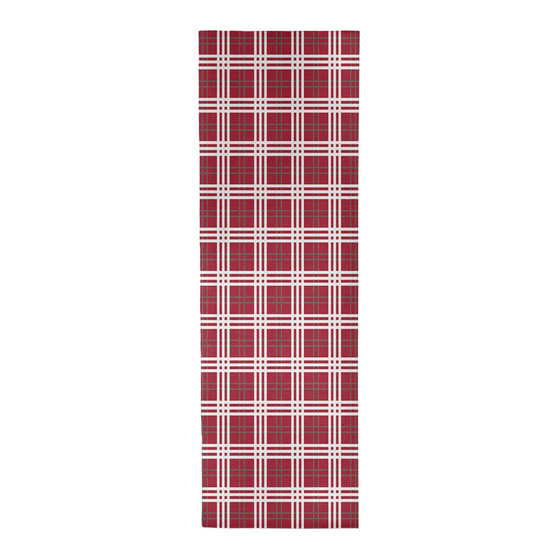 Plaid Indoor Rug, Runner 2'6" x 8'