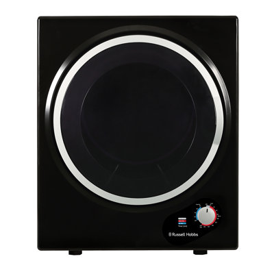 Russell Hobbs Rh3vtd800b 2.5kg Compact Vented Tumble Dryer In Black
