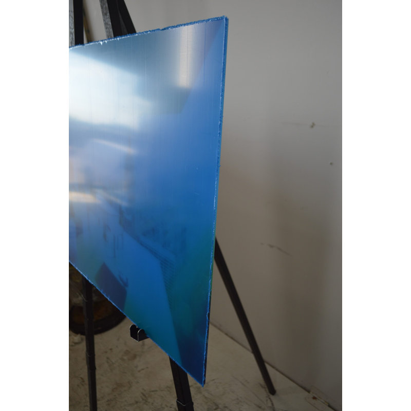 Manhattan View by Orlando Quevedo, 15" H x 20" W x 4" D, Acrylic