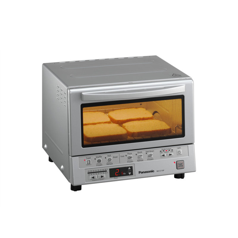 4 Slice FlashXpress Toaster Oven, Silver