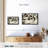 Record Player Border Canvas Print-724150185