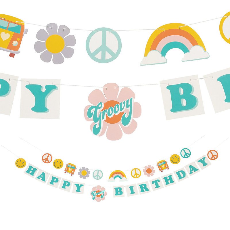 Paper 6.2'' Novelty Garland Garland