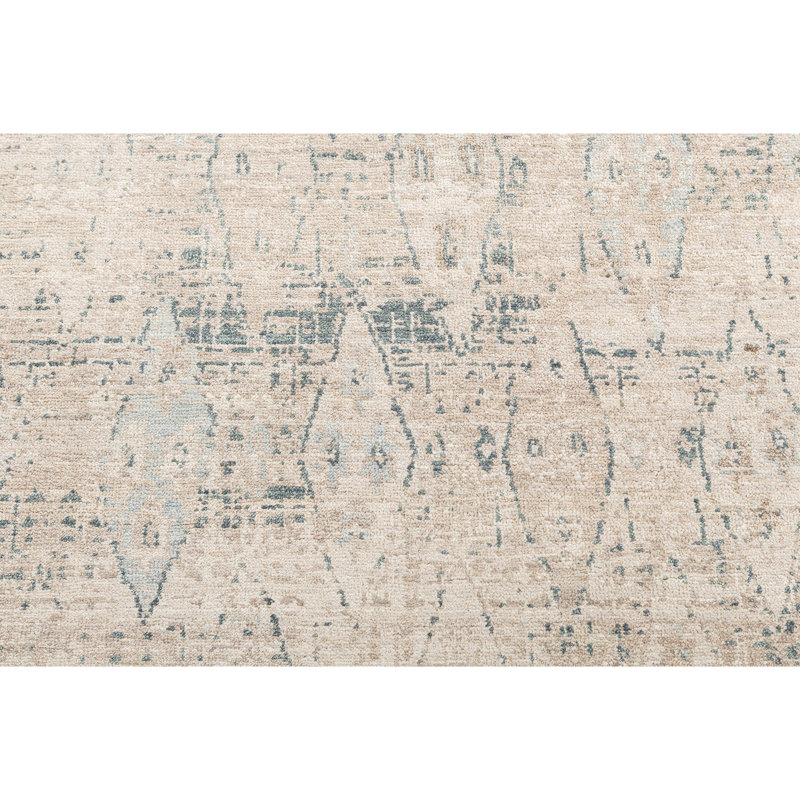 Tapis rectangulaire en laine noué à la main, Rectangle 9 pi x 12 pi