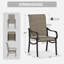 2 chaises de patio pour l'extérieur