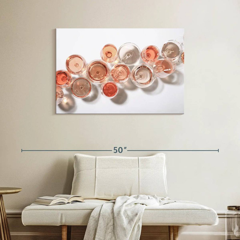 Vin rose Yarlin pour tous, H 26 po x l 39 po
