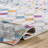 Clair Moroccan Power Loom Performance Ivory, Beige, Gray, Blue, Orange, and Magenta Rug-1260887291