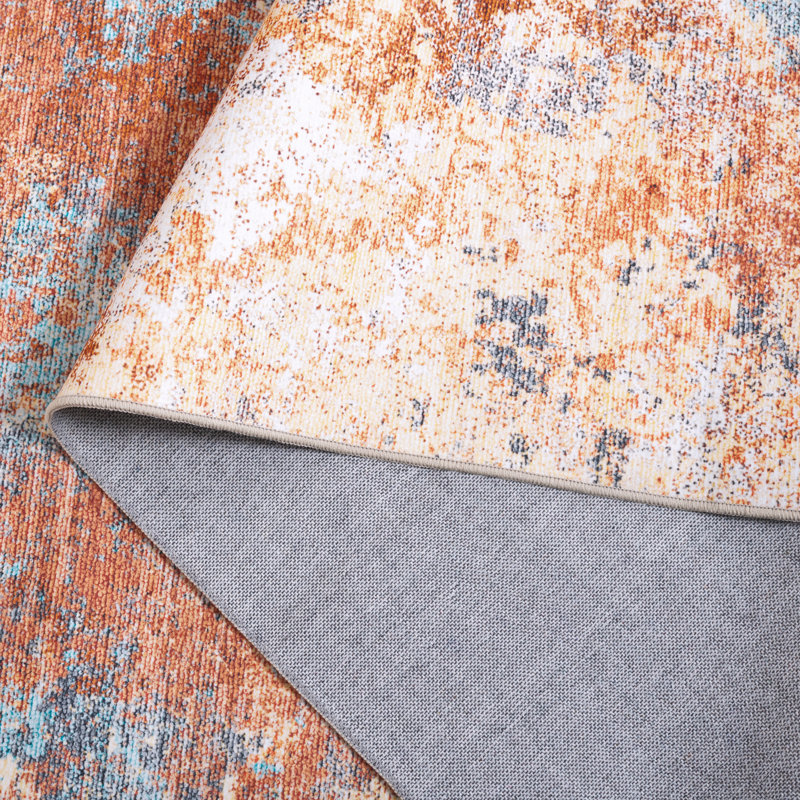 Kochyar Performance Machine Washable Abstract Rug, Rectangle 5' x 8'