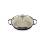 Le Creuset Enameled Cast Iron Signature Round Braiser With Glass Lid, 2.25 Qt., Olive