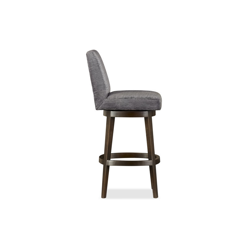 Upholstered Stool with Solid Wood Frame, 61804-87