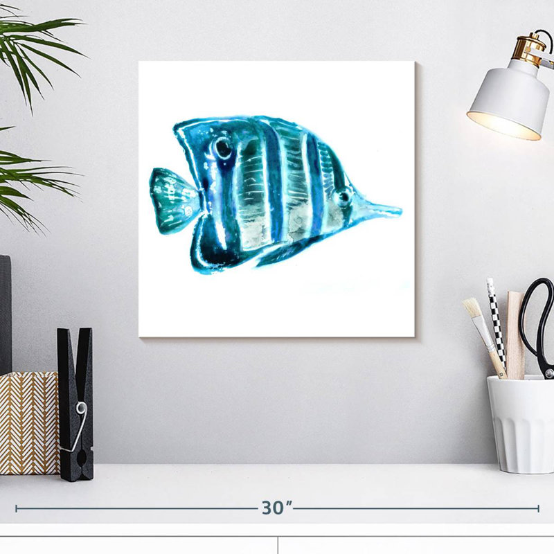 Crowle Fish III, 16" H x 16" W