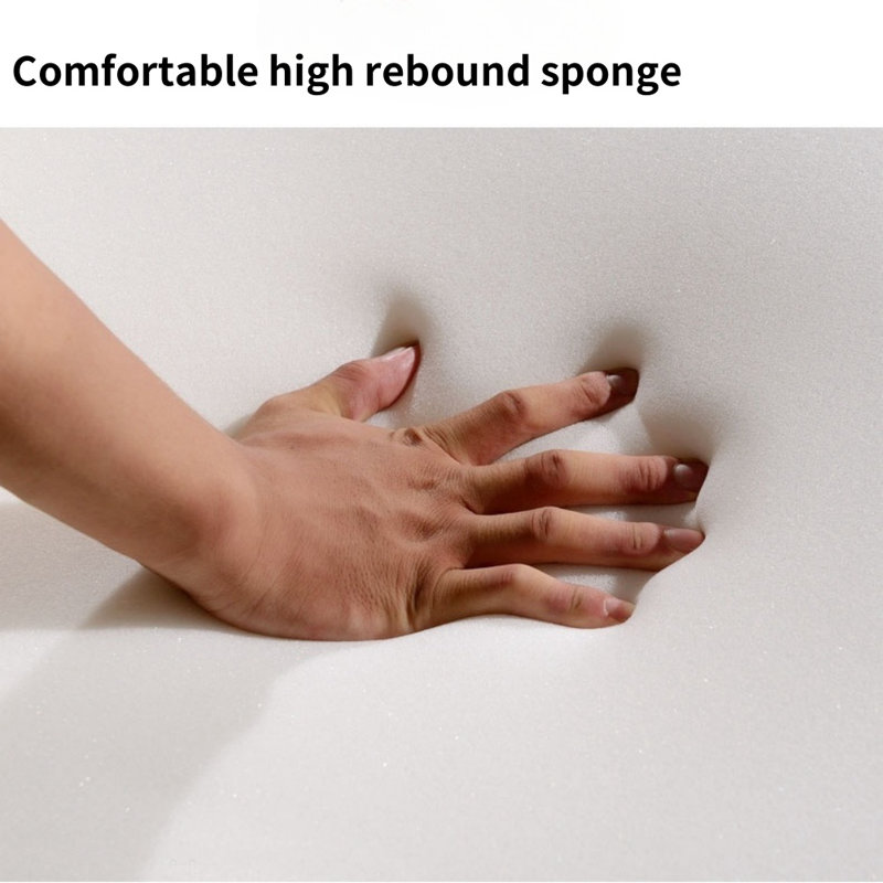 Modern And Simple Creative Sofa, Orange, 41.34" H x 110.24" W x  31.5" D