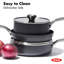 Batterie de cuisine antiadhésive en aluminium 5 pièces Oxo