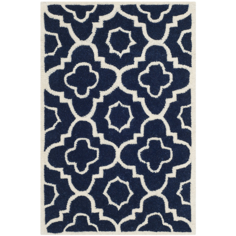 Carolene Hand Tufted Wool Geometric Rug