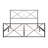 Sturgis Queen Metal Bed-1895865720