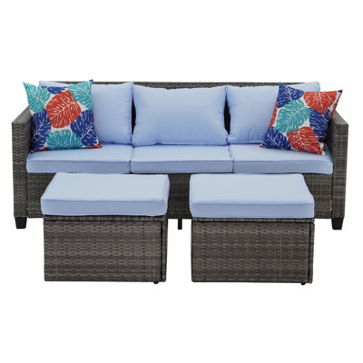 5 - Person Patio Conversation Set with Cushions