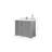 Boston 42 In. W X 22 In. D Single Sink Bathroom Vanity In Fine Grain With 2 In. Onyx Quartz