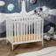Hiltz Foldable Portable Crib With Mattress-1411241827