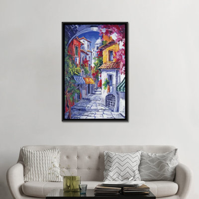 «Vicolo Caratteristico», reproduction sur toile