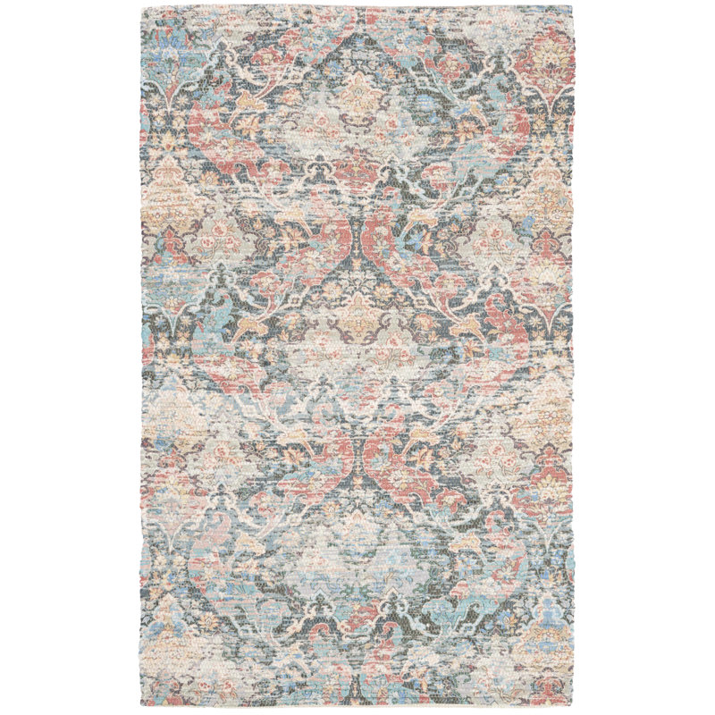 Amanda Hand Loomed Performance Geometric Rug, Rectangle 4' x 6'