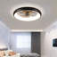Ventilateur de plafond 22 po à DEL à intensité variable moderne avec lumière et télécommande