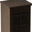 Armoire à vin moderne avec porte en verre à trois couches