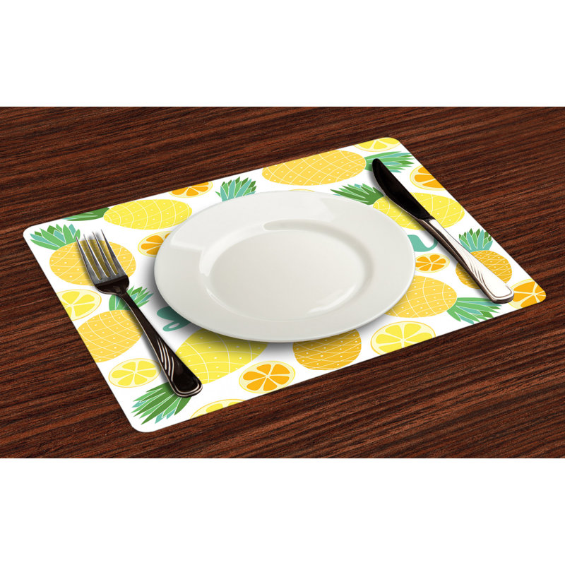 Polyester Food & Drink Rectangle Placemat