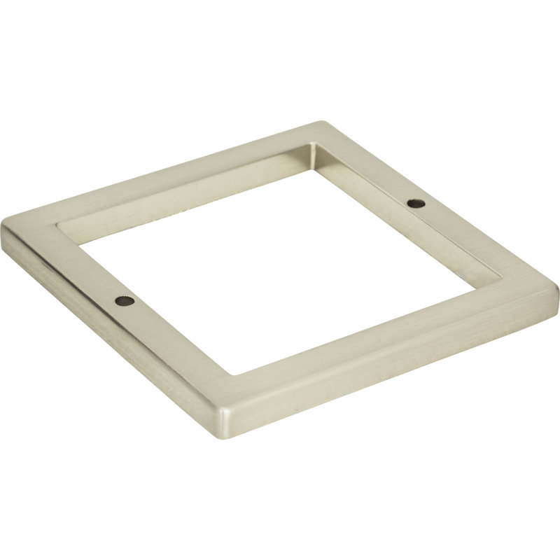 Tableau Square 3" Center to Center Bar pull, Brushed Nickel