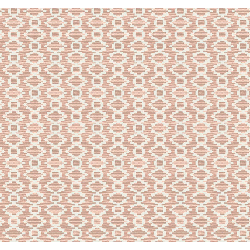 Rouleau de papier peint tissé L 27 pi x l 27 po, Corail