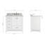 Ensemble de meuble-lavabo simple 37 po Flynt-64627293-64627294