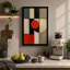Abstraction Geometric - Wrapped Canvas-131764507-131764509