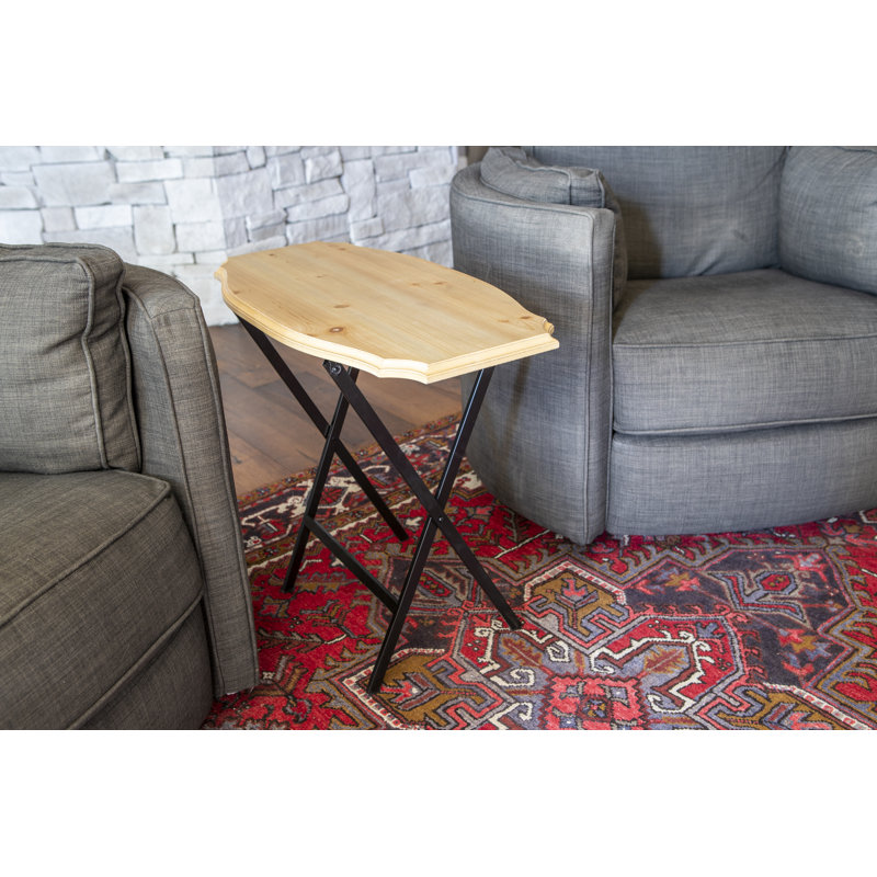 Brookridge End Table, Natural/Black
