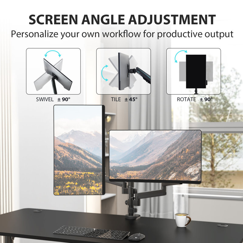 Blue Elephant Multi-Screen Desktop Mount