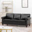 Élégant canapé 3 places avec décoration cloutée, dossier confortable en coton PP et coussins amovibles pour le salon-1763464256