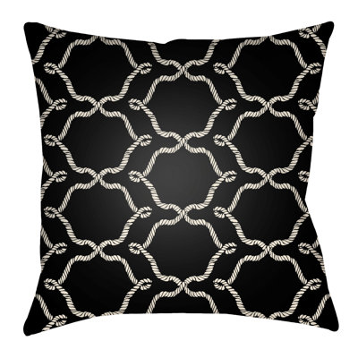 Litchfield Conway Geometric Outdoor Reversible Throw Pillow