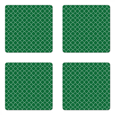 Sous-verre quadrilobe