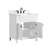 Abramowitz 30'' Freestanding Single Bathroom Vanity with Engineered Stone Top