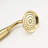 Brushed Gold Shower - 8" Rainfall And Handheld System Head With Easy Installation In-126353117