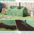 4' X 2' X 2' Portable Mini Greenhouse, Small Green House With PE Cover, Roll-Up Zippered Windows