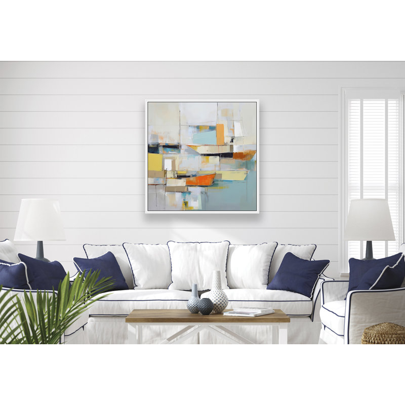 Harbor Mosaic 1, 47" H x 47" W