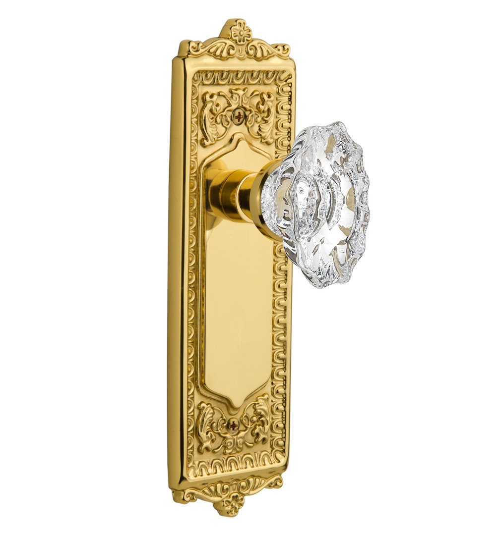 Egg & Dart Plate with Chateau Door Knob Nostalgic Warehouse 