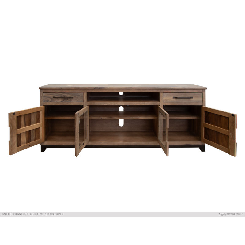 Essa Unfinished TV Stand for TVs up to 78"