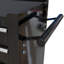 Boîte à outils 4Drawer Rrolling, 24,4 po avec 4 roues et tiroirs avec outils, pour garage, entrepôt, atelier, magasin, noir-1633806185