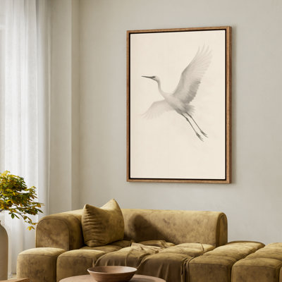 Framed Canvas Wall Art - Vintage Abstract Wall Prints for Bedroom 