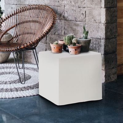 Arredondo Upholstered Outdoor Ottoman with Sunbrella® Cushion
