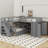 Twin Twin Over Full Bunk Bed With Drawers,Desk And Wardrobe-1737361320