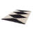 Black & Ivory Modern Area Rug