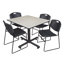 Nicklas square break room table, 4 Zeng stacking chairs-131450073-32668296-32668293
