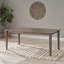 Table à manger avec pieds carrés