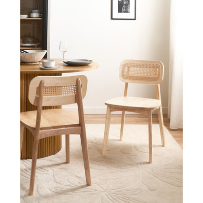45cm H Side Chair in Brown